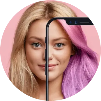 Orbo Virtual Hair Color Try-On for Brands & Salons